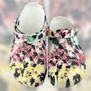 Crocs - ‘Pink/Green/Yellow’ Baya Clog. SZ: Various. NWT Firm! No offers!